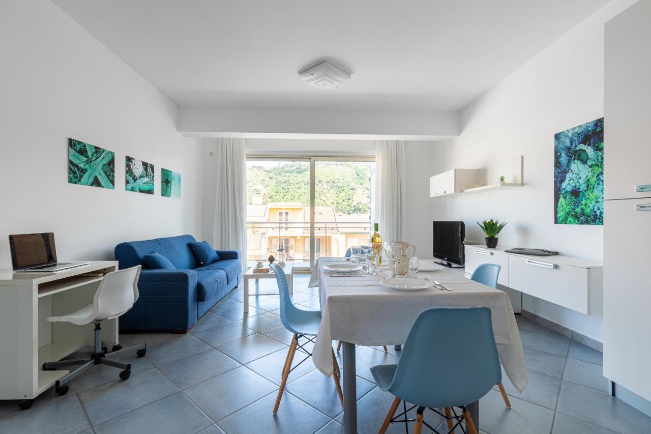 Terraces D'Orlando - Family Apartments With Sea View And Pool Capo d'Orlando Luaran gambar