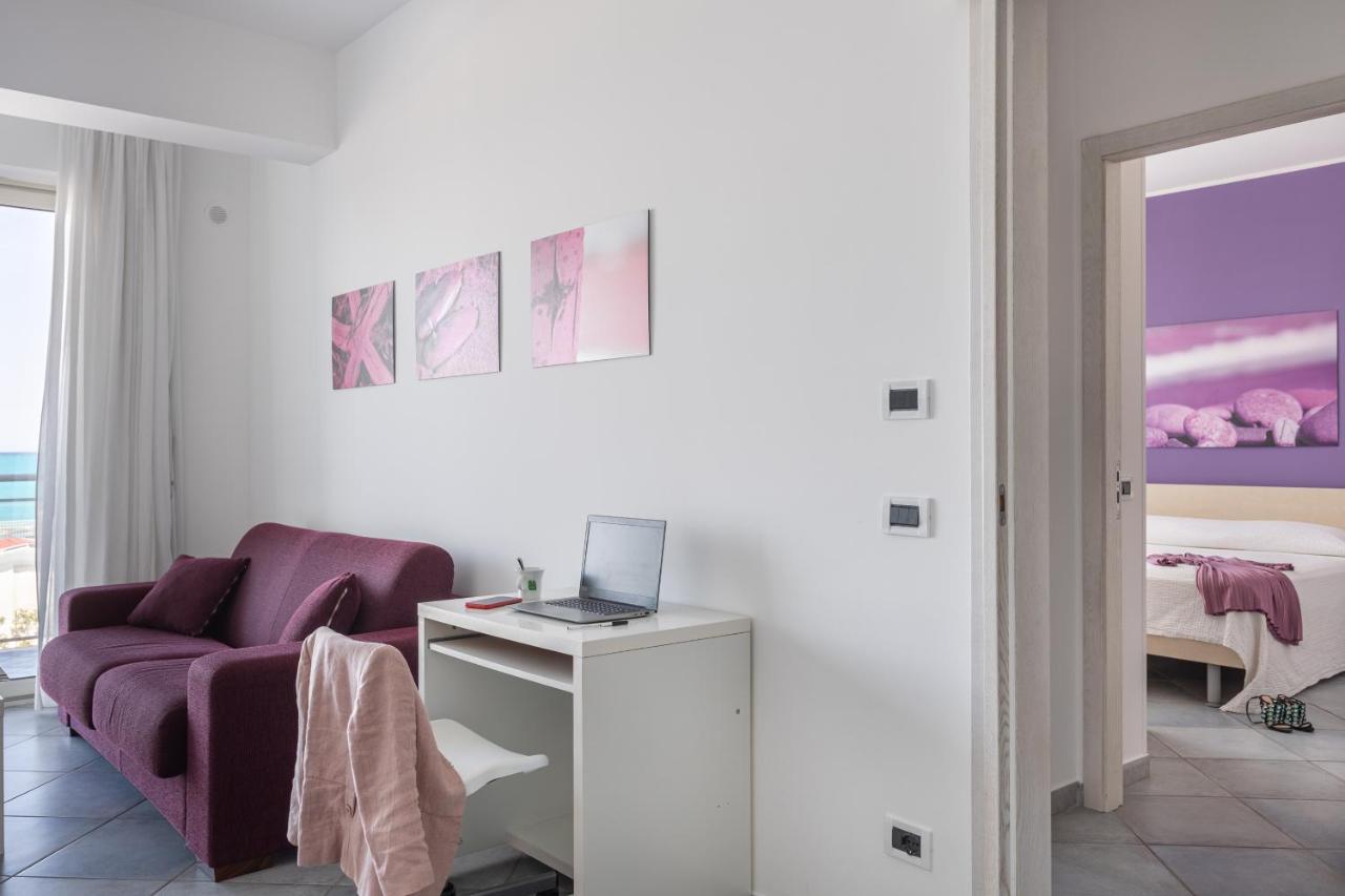 Terraces D'Orlando - Family Apartments With Sea View And Pool Capo d'Orlando Luaran gambar