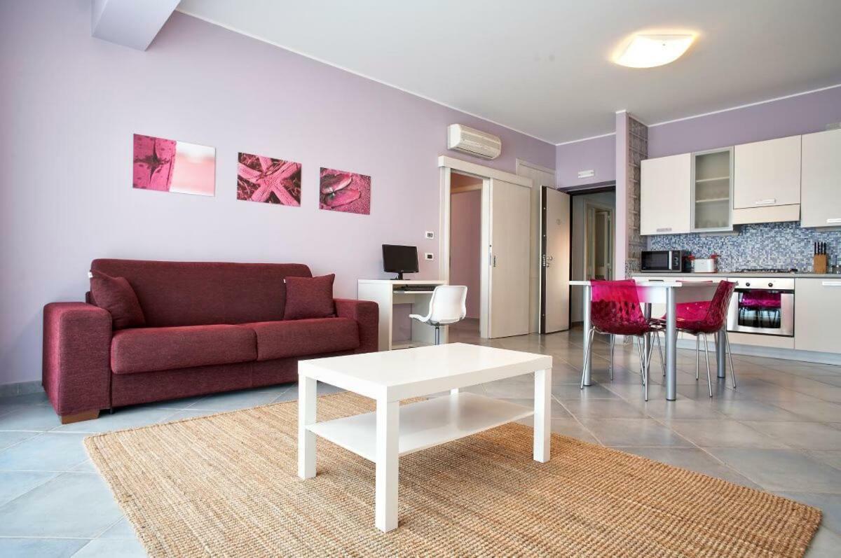 Terraces D'Orlando - Family Apartments With Sea View And Pool Capo d'Orlando Luaran gambar